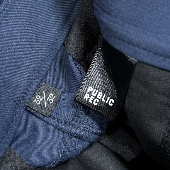 Public Rec Workday Chino Navy Blue Performance Dress Pants Mens 32 S3999 - Picture 10 of 11